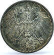 Germany Empire 1 mark Wilhelm II Type 2 J-17 KM-14 MS 64 PCGS silver coin 1914 UNC