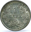Germany Empire 1 mark Wilhelm II Type 2 J-17 KM-14 MS 65 PCGS silver coin 1914 UNC