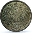 Germany Empire 1 mark Wilhelm II Type 2 J-17 KM-14 MS 65 PCGS silver coin 1914 UNC