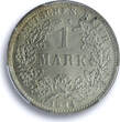 Germany Empire 1 mark Wilhelm II Type 2 J-17 KM-14 MS 65 PCGS silver coin 1914 UNC