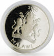Malawi 5 kwacha Journey to Africa series Victoria Falls proof silver coin 2006