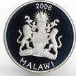 Malawi 5 kwacha Journey to Africa series Victoria Falls proof silver coin 2006