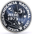 Cape Verde 250 escudos Independence 1st Anniversary Fish proof silver coin 1976