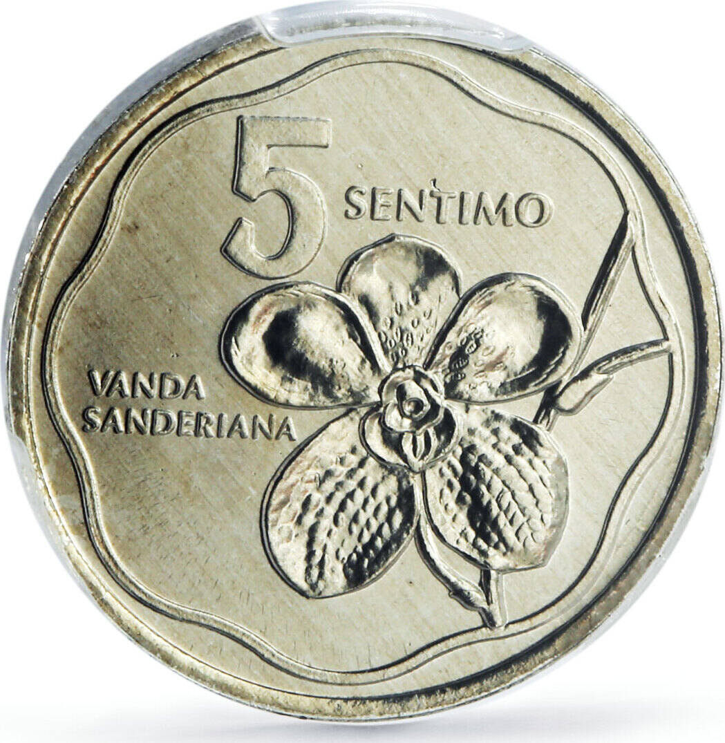 5 sentimos Philippines 5 sen Regular Coinage Melchora Aquino KM-239 ...