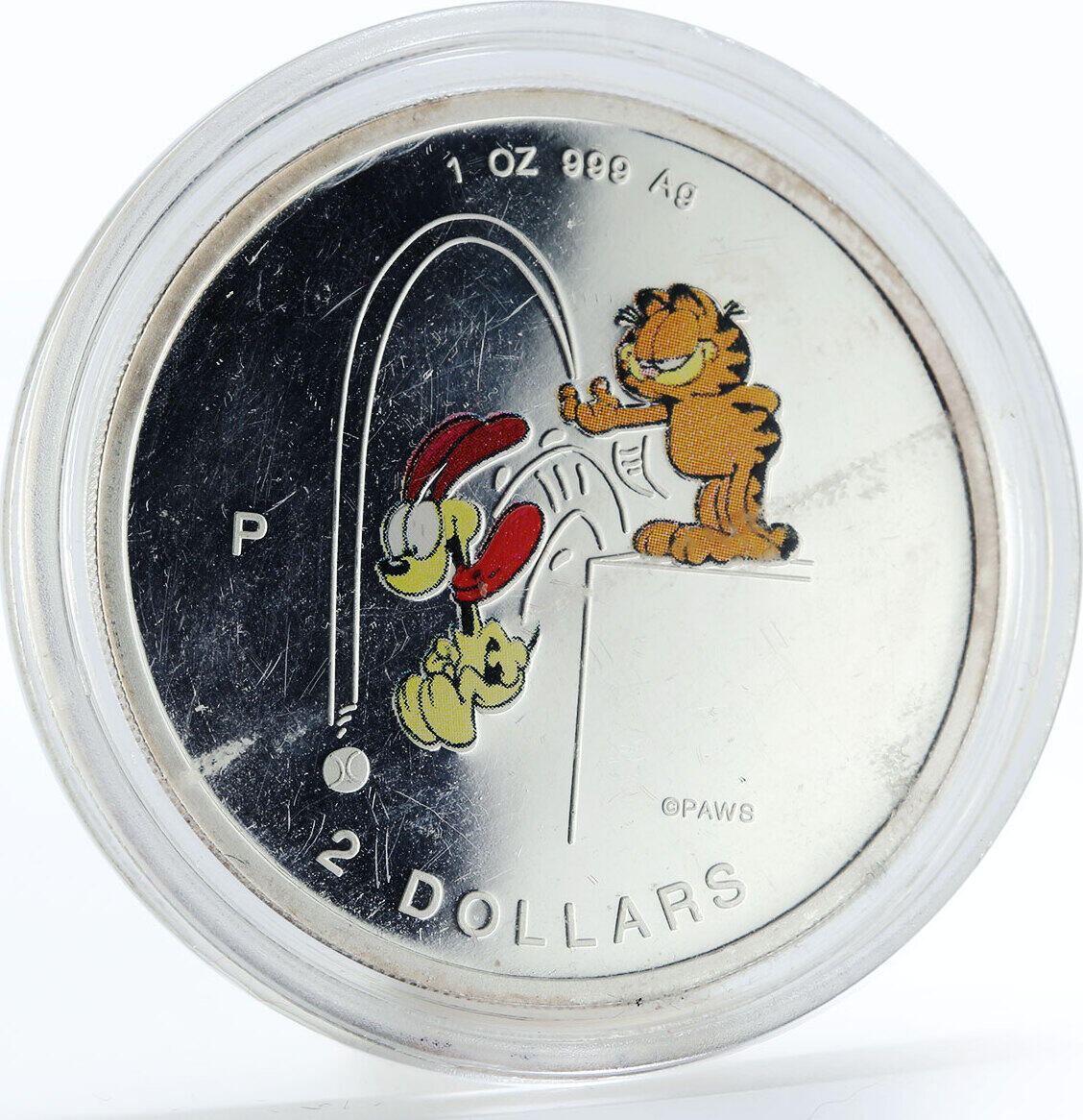 コイン　GARFIELD/ガーフィールド SV( FINE SILVER) コイン GARFIELD/ガーフィールド SV( FINE SILVER)