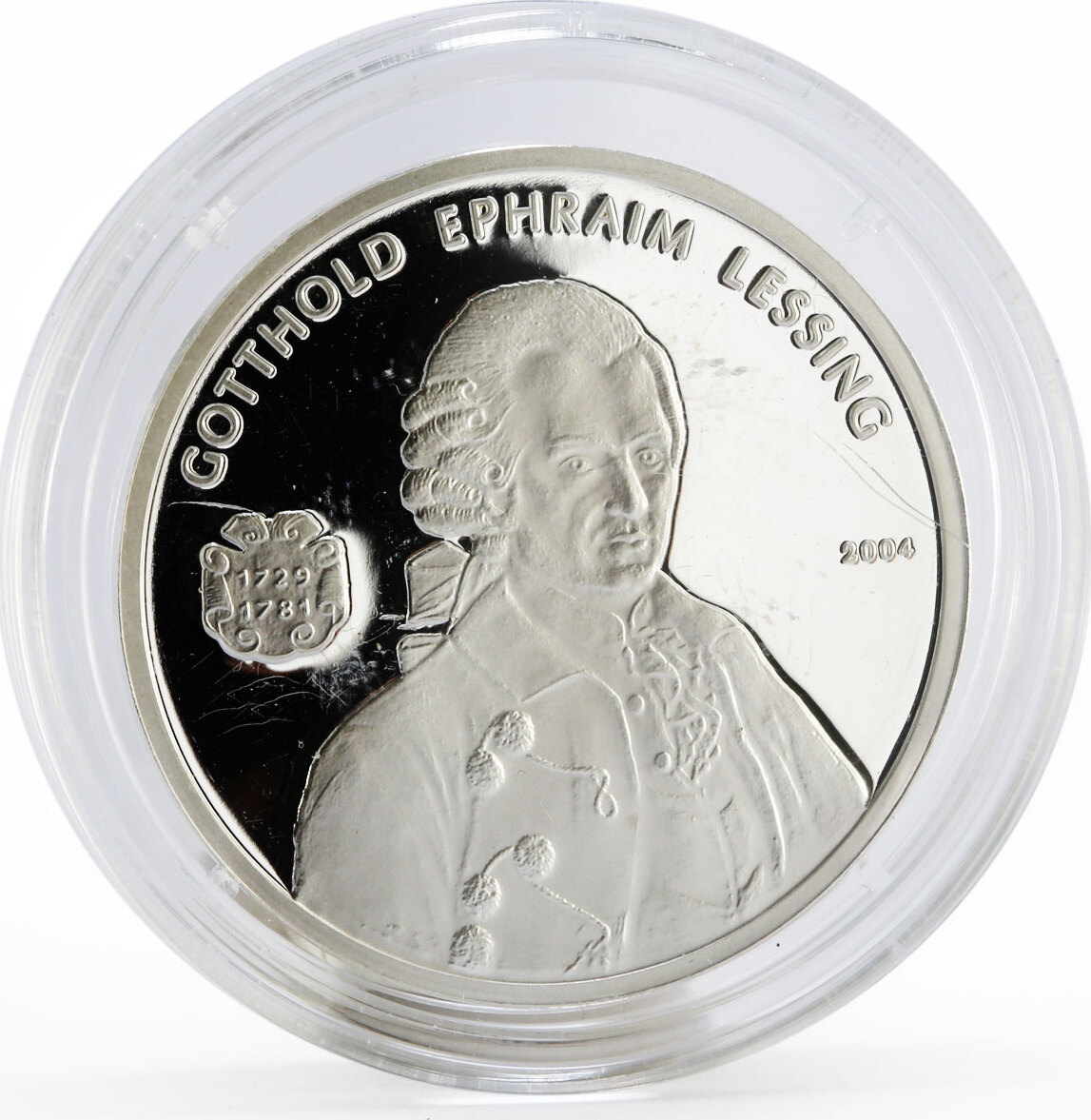 Монеты 2004. Silver Proof Coin. 3 Франка монета серебро 28 uhfv. Goпh,FPRAM Lessing монета. Монета день знаний (Бен.) - 20 Бенин.