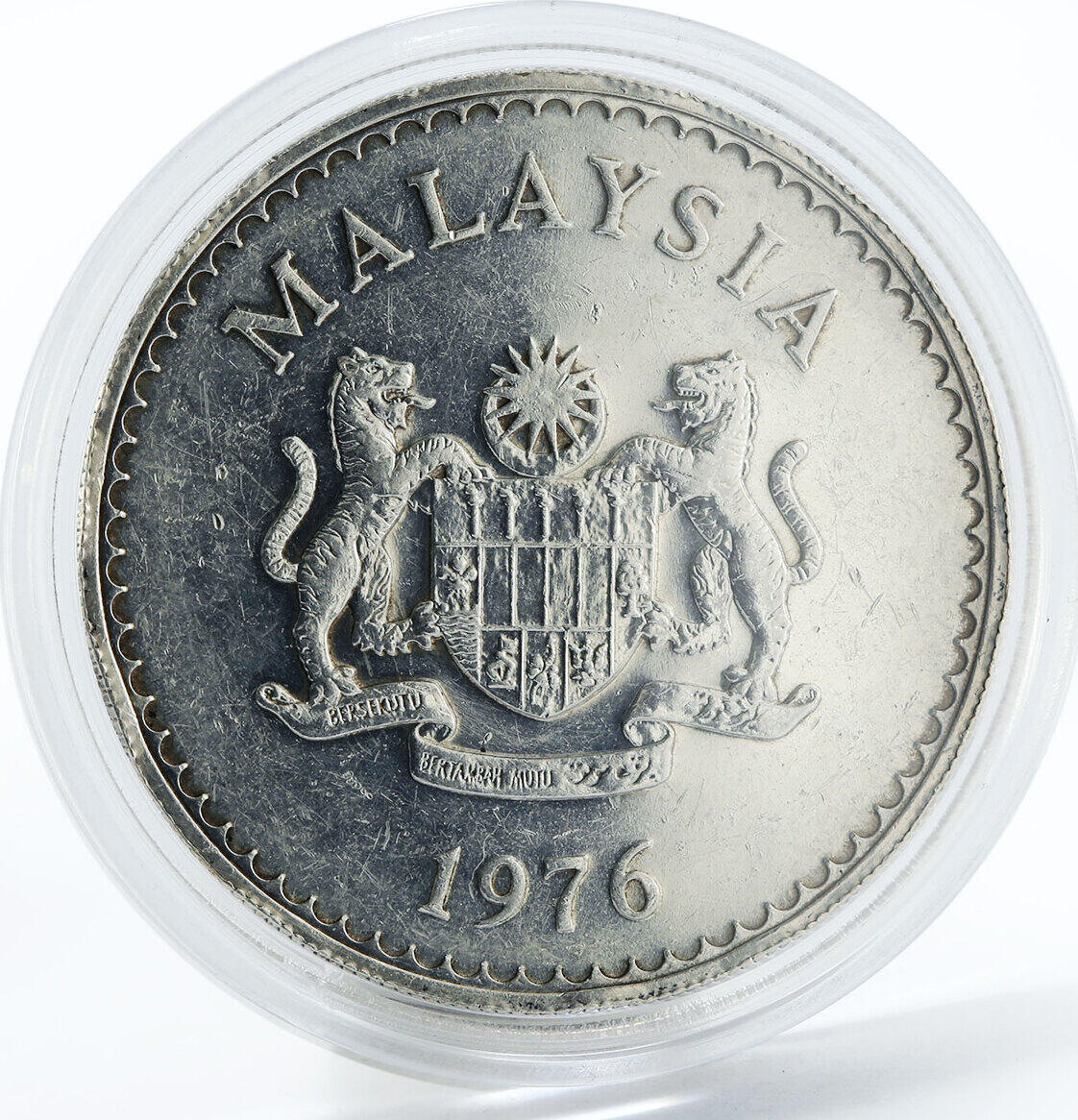 1976年 フィリピン25ペソ米作農民大型銀貨　PCGS 高鑑定 1976年 フィリピン25ペソ米作農民大型銀貨 PCGS 高鑑定