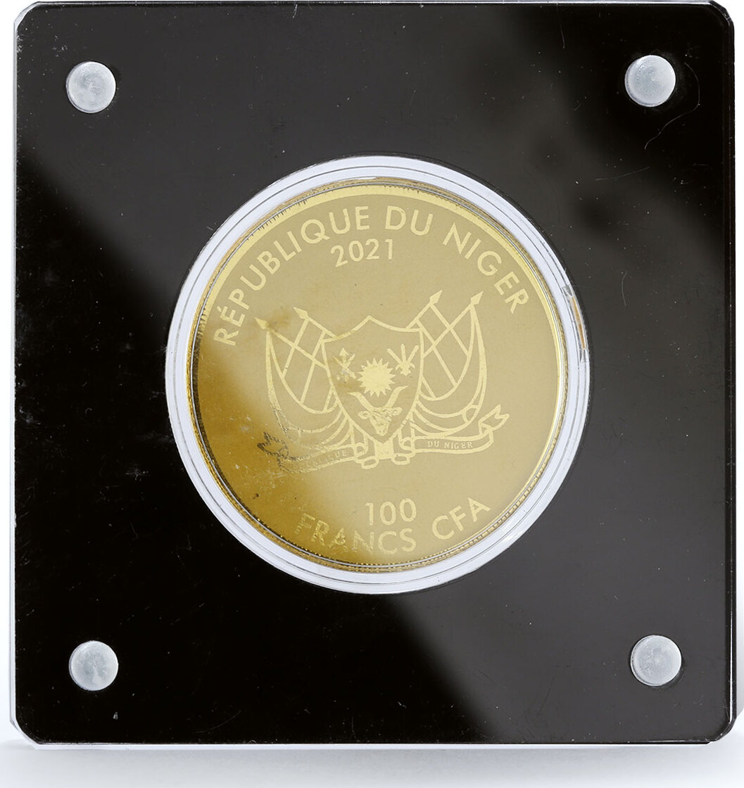 Niger 100 francs Most Famous Gold Coins 20 Dollars Double Eagle gold coin 2021 BU