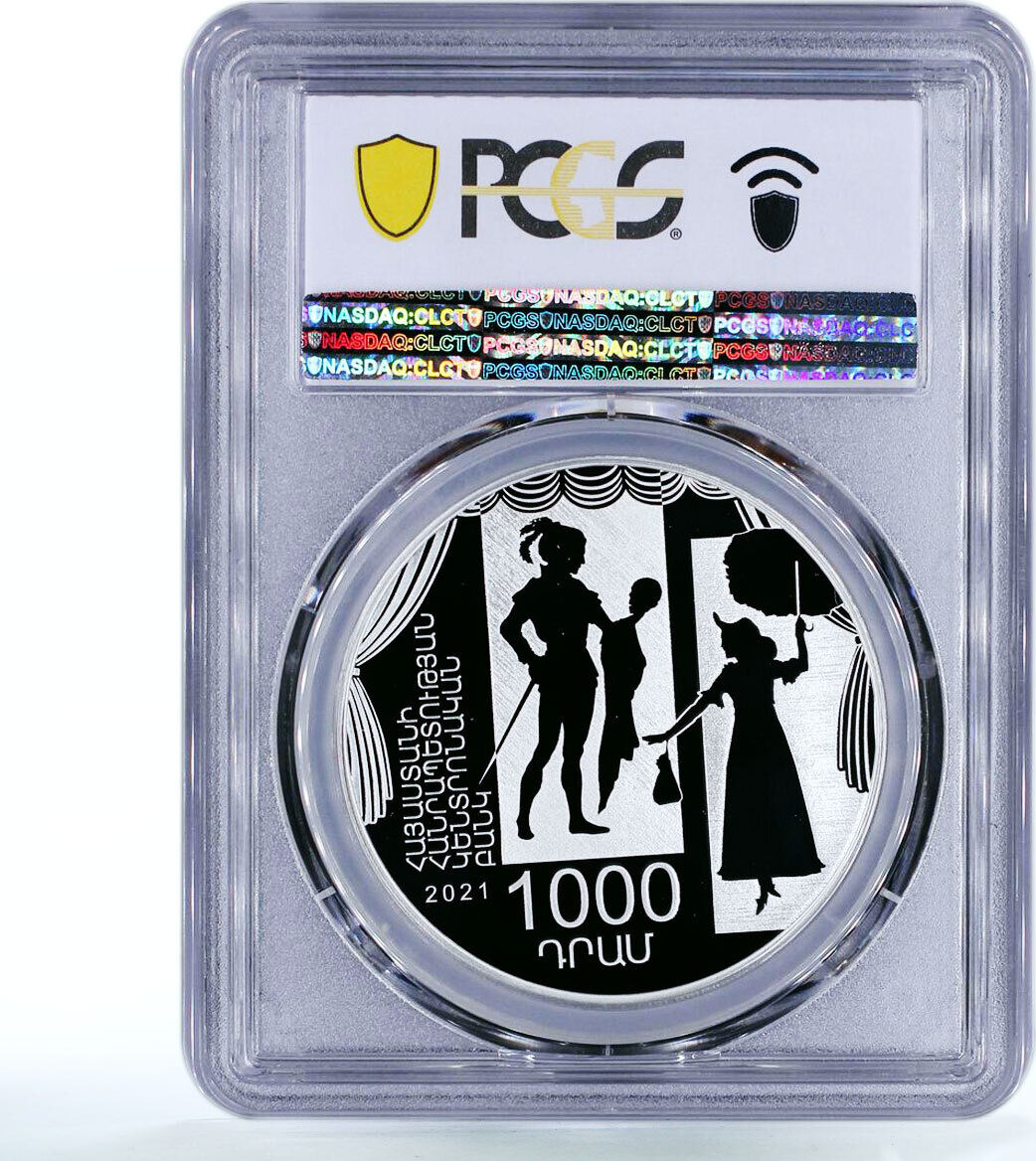 armenia-1000-dram-petros-adamyan-state-drama-theater-pr70-pcgs-silver