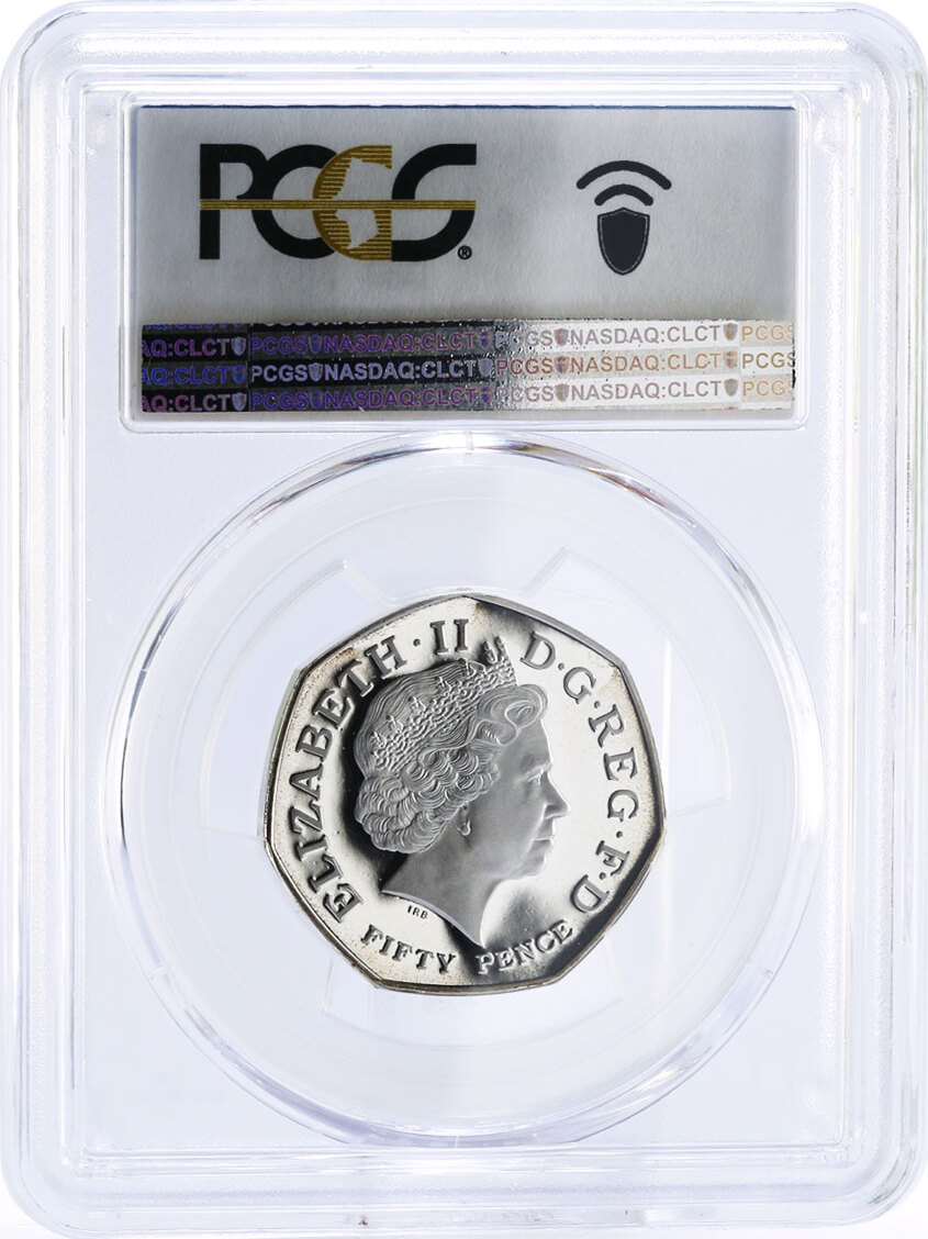 United Kingdom Britain 50 pence 250 Years of Kew Gardens PR67 PCGS ...