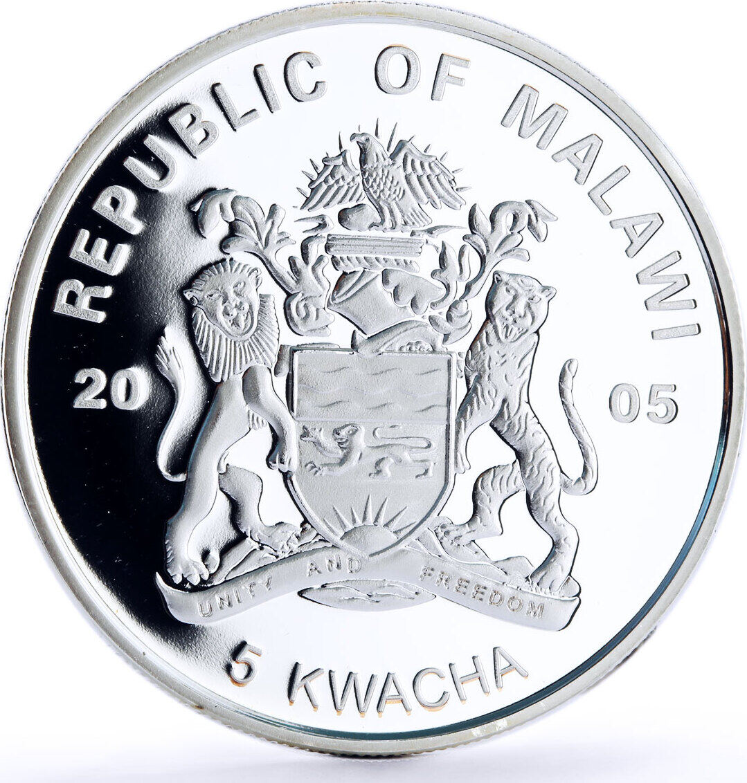 malawi-5-kwacha-papal-visit-john-paul-ii-ship-clipper-proof-silver-coin