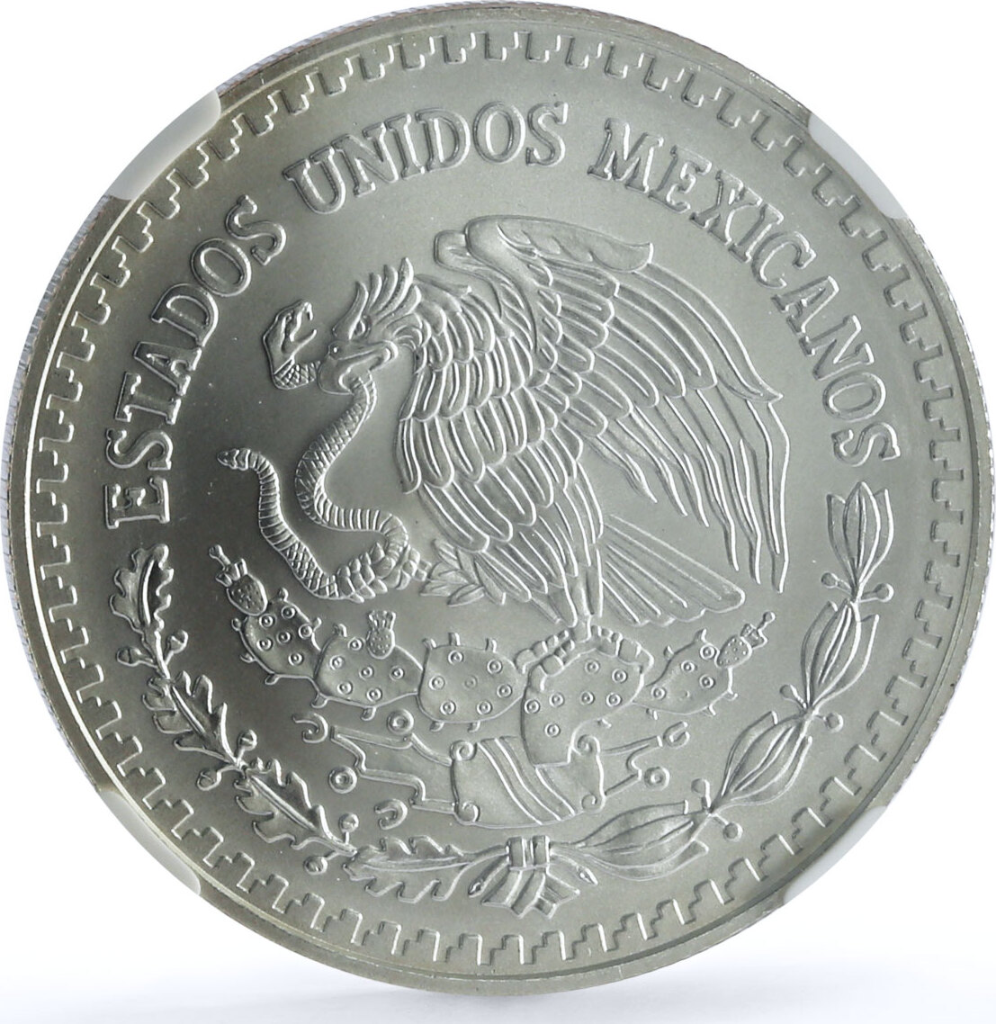 Mexico 1 onza Libertad Angel of Independence MS69 NGC silver coin