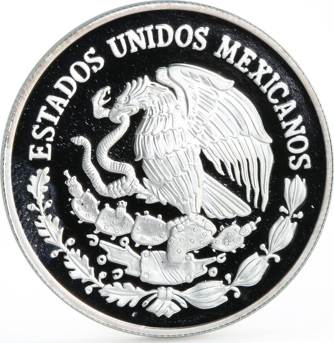 Mexico 5 pesos UNICEF series Children Playing Kite PR68 PCGS silver coin  1999 Proof