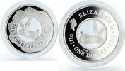 Fiji 1 dollar Fiji 1 dollar The Year of the Rabbit proof silver coin 2011 -