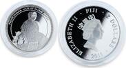 Fiji 2 dollars Fiji 2 $ Mythologies of World Muses Polygymnia Sacred Poetry silver coin 2011 -