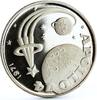 UAE 10 riyals Fujairah 10 riyals Apollo XIV Moon Landing Program proof silver coin 1970 -