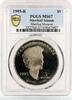 Marshall Islands 5 dollars Marshall Islands 5 dollars Actress Singer Marilyn Monroe MS67 PCGS Ni coin 1995 -