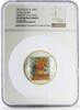 Cook Islands 20 dollars Cook Islands 20 dollars Vincent van Gogh Art Sunflowers PF69 NGC Ag coin 2010 -