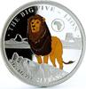 Burundi 25 francs Burundi 25 francs African Big Five Lion Animals Fauna colored silver coin 2019 -