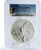 Mexico 1 onza Mexico 1 onza Libertad Angel of Independence MS68 PCGS silver coin 2003 -