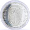 Palau 5 dollars Palau 5 dollars German New Guinea Coat of Arms Ship Steamship silver coin 1999 -