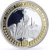 Samoa 10 dollars Samoa 10 dollars 1st Commandment I Am the Lord Your God gilded silver coin 2009 -