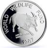 Philippines 200 piso Philippines 200 piso WWF Mindoro Buffalo Bull Fauna proof silver coin 1987 -