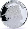 Cote d'Ivoire 1000 francs Ivory Coast 1000 francs Seafaring Formidable Ship Clipper proof silver coin 2011 -