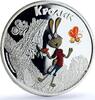 Cook Islands 5 dollars Cook Islands 5 dollars Soviet Cartoons Winnie Pooh Rabbit silver coin 2011 -