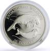 Tuvalu 20 dollars Tuvalu 20 dollars Conservation Wildlife Manatee Fauna proof silver coin 1994 -