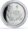 Gibraltar 1 crown Gibraltar 1 crown Home Pets Yorkshire Terrier Dog Animals proof silver coin 1997 -