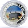 Somalia 250 shillings Somalia 250 shillings Conservation Wildlife Hippopotamus Fauna silver coin 1998 -