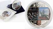 Malawi 20 kwacha Malawi 20 kwacha 65th Anniversary The End of WWII colored proof silver coin 2010 -