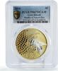 Cook Islands 5 dollars Cook Islands 5 dollars Shades of Nature Bee PR67 PCGS gilded silver coin 2014 -