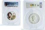 Cook Islands 2 dollars Cook Islands 2 dollars Bushranger Ben Hall Head Facing PR68 PCGS silver coin 2003 -