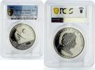 Cook Islands 5 dollars Cook Islands 5 dollars Brenham Pallasite Meteorites Space PR69 PCGS silver coin 2007 -