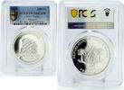 Cote d'Ivoire 1000 francs Ivory Coast 1000 francs Seafaring Preussen Ship Clipper PR70 PCGS silver coin 2009 -