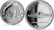 Paraguay 1 guarani Paraguay 1 guarani Central Bank 50th Anniversary KM-197 proof silver coin 2002 -