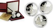 Malta 100 liras Malta set of 3 Three Wise Men of the East proof silver coins 2005 -