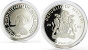 Malawi 10 kwacha Malawi 10 kwacha 1st Anniversary of Death of the Queen Mother silver coin 2003 -