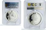 United Kingdom 2 pounds British Antarctic 2 pounds Sea Life Orca Whale Fauna PR68 PCGS silver coin 2014 -