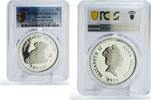 Cook Islands 1 dollar Cook Islands 1 dollar Lunar Year of the Mouse Rat PR70 PCGS silver coin 1996 -