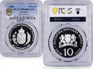 Bulgaria 10 leva Bulgaria 10 leva Independence 100th Anniversary PR68 PCGS silver coin 2008 -