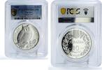 Ukraine 10 hryvnias Ukraine 10 hryvnias Conservation Eagle Owl Bird Fauna PR70 PCGS silver coin 2002 -