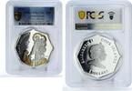 Cook Islands 5 dollars Cook Islands 5 dollars Saint Anthony Antonio Gilt PR67 PCGS silver coin 2010 -