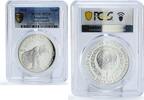 Kazakhstan 1 tenge Kazakhstan 1 tenge Investment Coinage Silver Irbis MS70 PCGS silver coin 2015 -