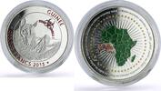 Guinea 200000 francs Guinea 200000 francs Stop Ebola Epidemic Rat Mouse silver-plated CuNi coin 2015 -