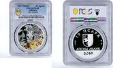 Abkhazia 10 apsars Abkhazia 10 apsars Outstanding Personalities Taif Adzhba PL69 PCGS silver 2019 -