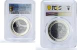 Kazakhstan 500 tenge Kazakhstan 500 tenge Moon Landing Lunokhod 1 Space PR69 PCGS silver coin 2010 -