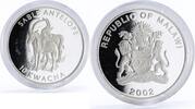 Malawi 10 kwacha Malawi 10 kwacha Antelopes of Africa series Sable Antelope silver coin 2002 -